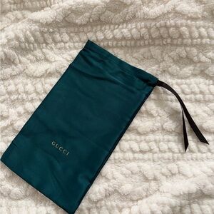Gucci Emerald Green Small Dust Bag